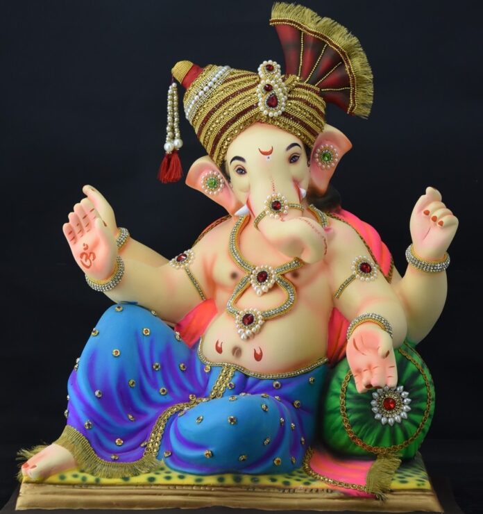 Paper Mesh Ganesh 2020