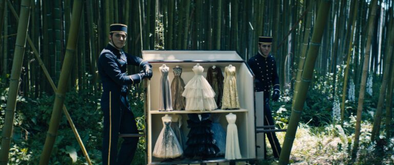 Dior AW20/21 haute couture by Maria Grazia Chiuri, trunk with miniature dresses, film by Matteo Garrone, Le Mythe Dior