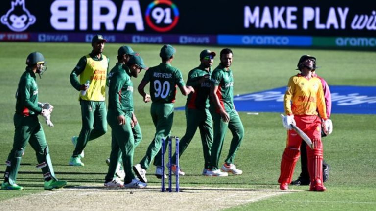 Bangladesh Emerges Victorious in Last-over Thriller; Defeats Zimbabwe by 3 Runs