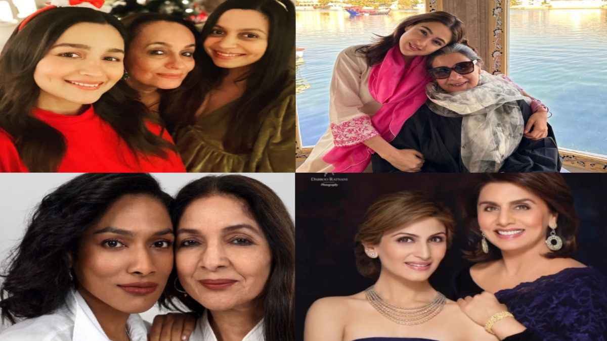 Fashion Connection Bollywoods Iconic Mother Daughter Duos And Their