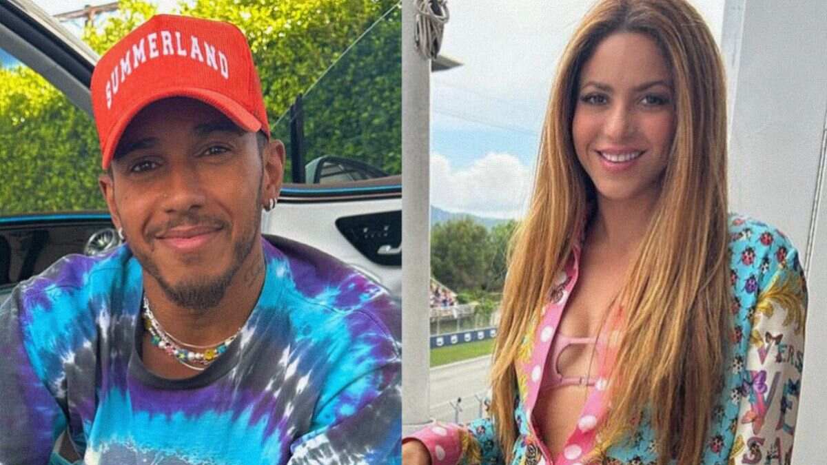 Shakira and Lewis Hamilton's Spanish Hangout Fuels Speculation of a ...