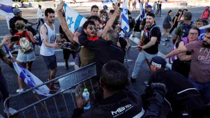 Israel demonstration supreme court