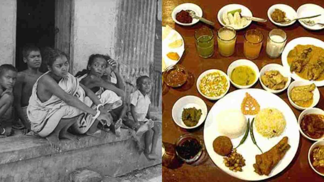 Bengal famine food cuisine