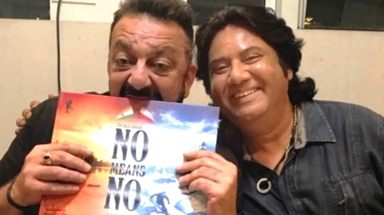 Sanjay Dutt and Vikash Verma unveil the poster for the Indo-Polish film ‘No Means No’